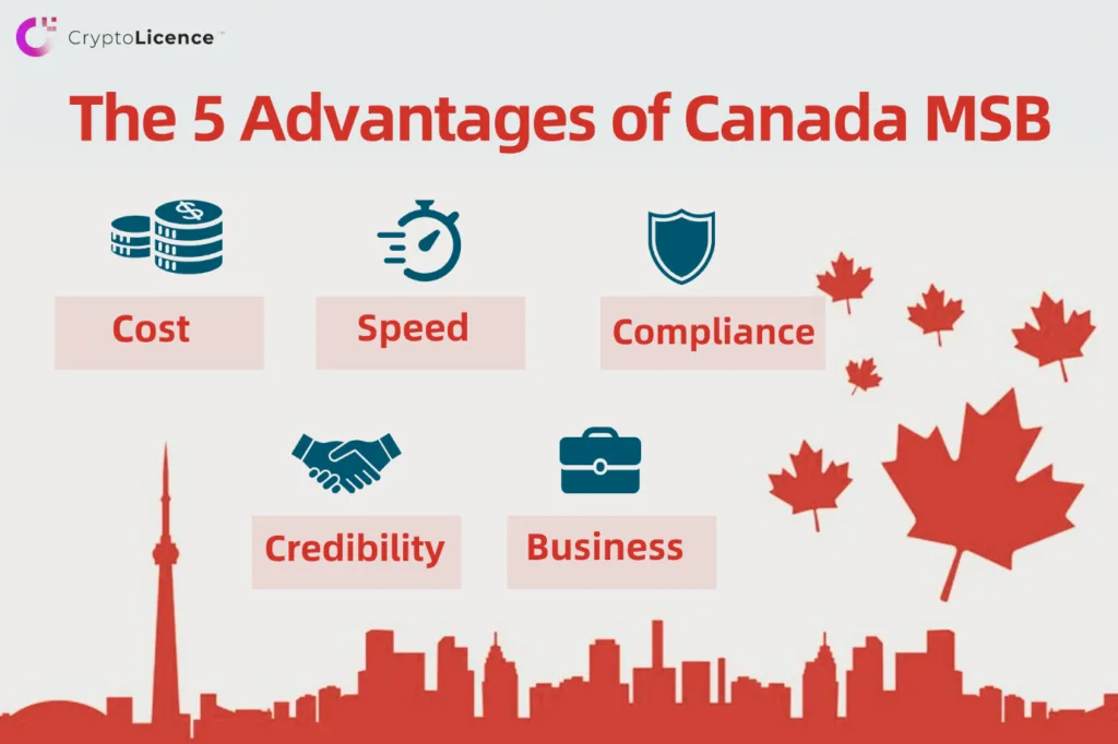 five advantages of canada msb