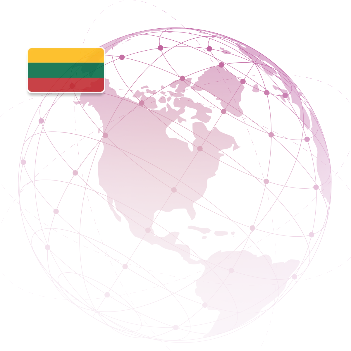 Cryptolicense Lithuanian flag
